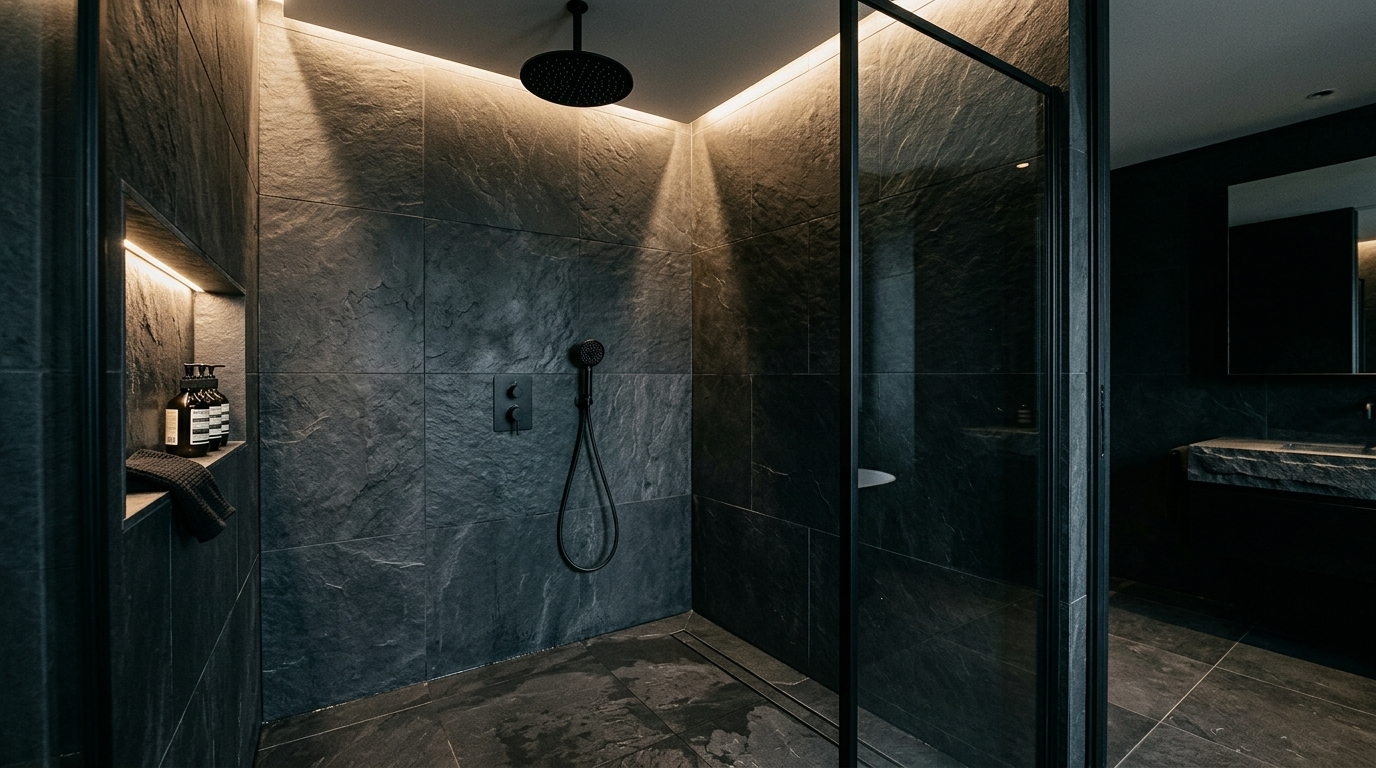 Use warm lighting for evening relaxation